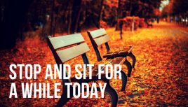 StopAndSitForAWhile