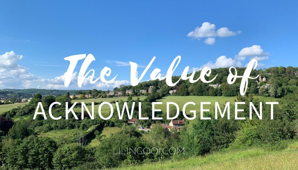 ValueofAcknowledgement ValueofAcknowledgement