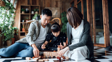 1222Joyful young Asian family Living Room
